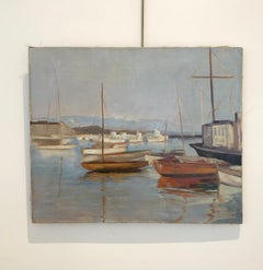 View of the Geneva Harbor and the Jura