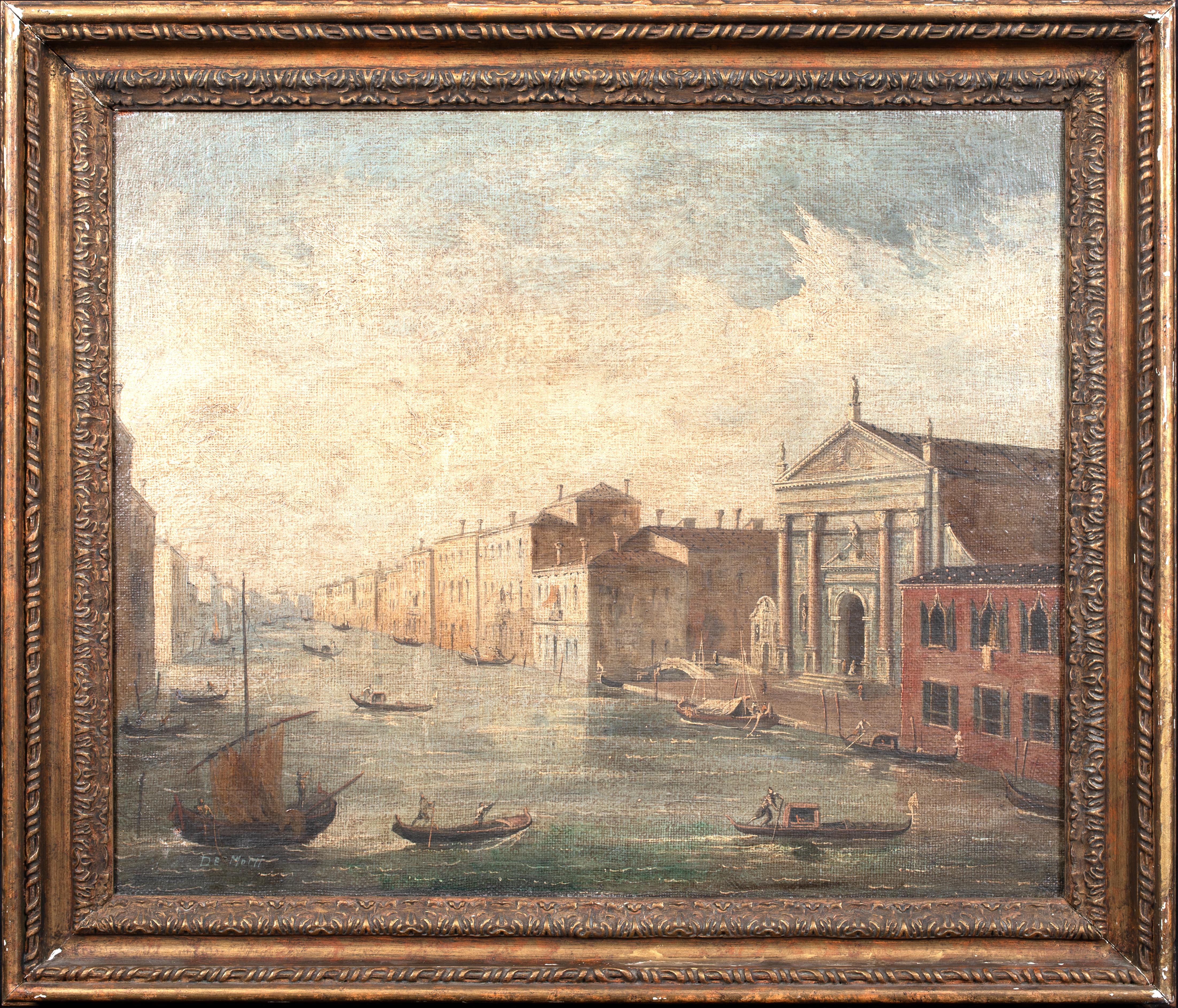 Unknown Landscape Painting - View Of Venice, 19th Century  follower of Michele Giovanni MARIESCHI (1696-1743)