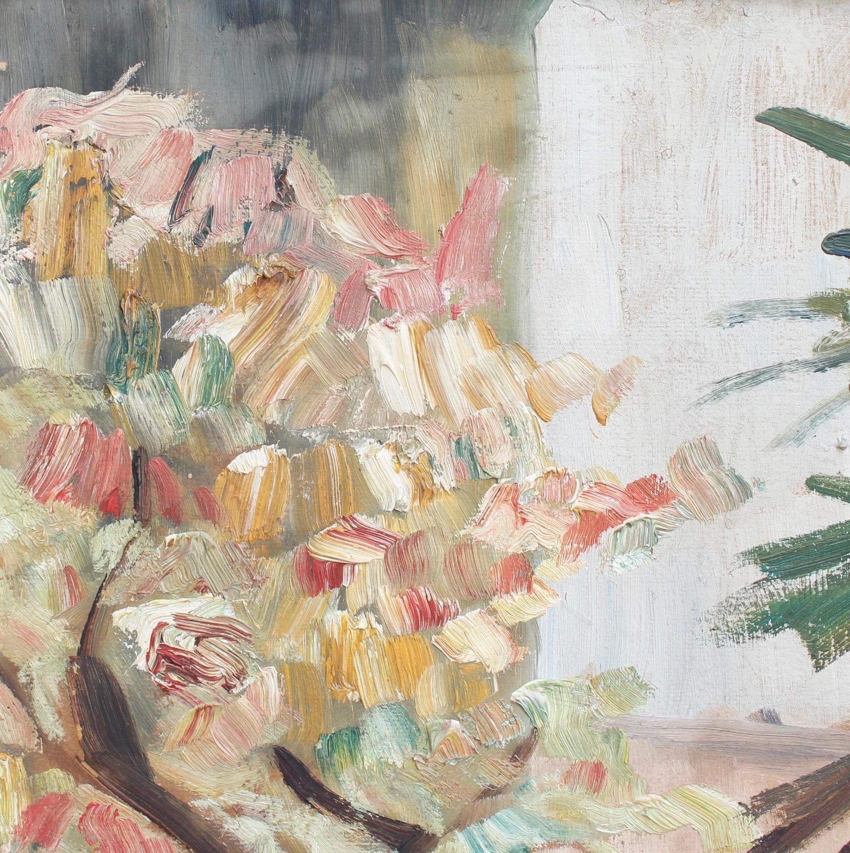 'View Over a Mediterranean Park', French School  (Braun), Landscape Painting, von Unknown