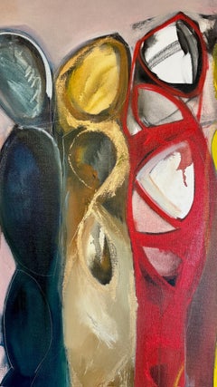 Contemporary figures, Vignettes, Abstract figures.