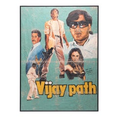 "Vijay Path, " Ghanaian Hand-Painted Movie Poster
