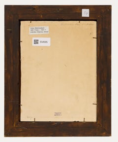 Viktor Markewitsch (1881-1932) - Olio del 1929 incorniciato, Vicino alla finestra