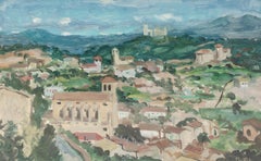 Village, Mallorca, vers 1950   par ALASTAIR FLATTELY (1922-2006)
