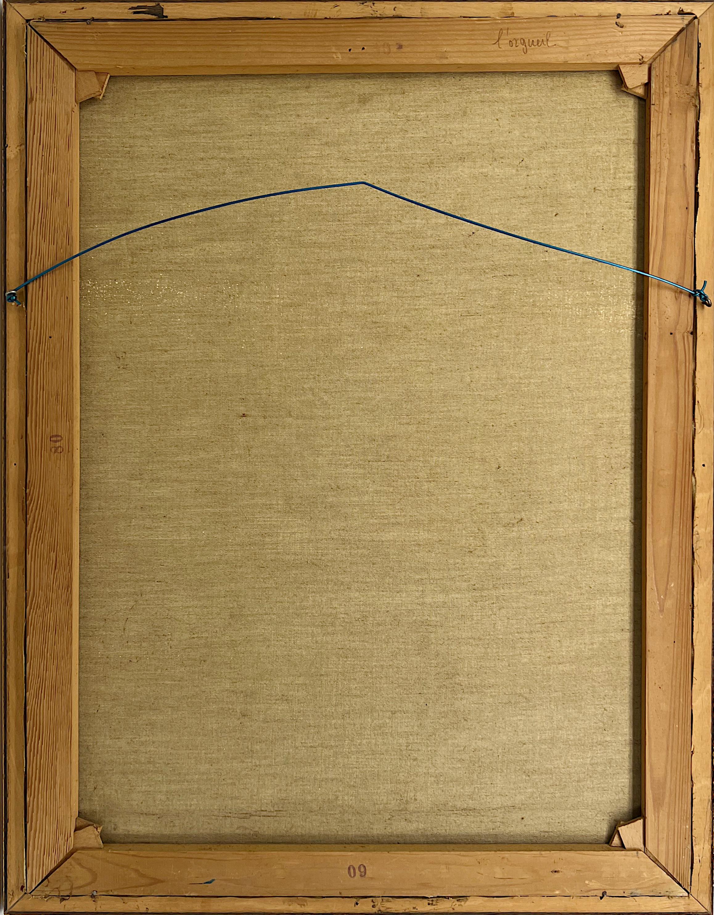VILLERS, Orgullo, Óleo sobre lienzo, 1972 en venta 5