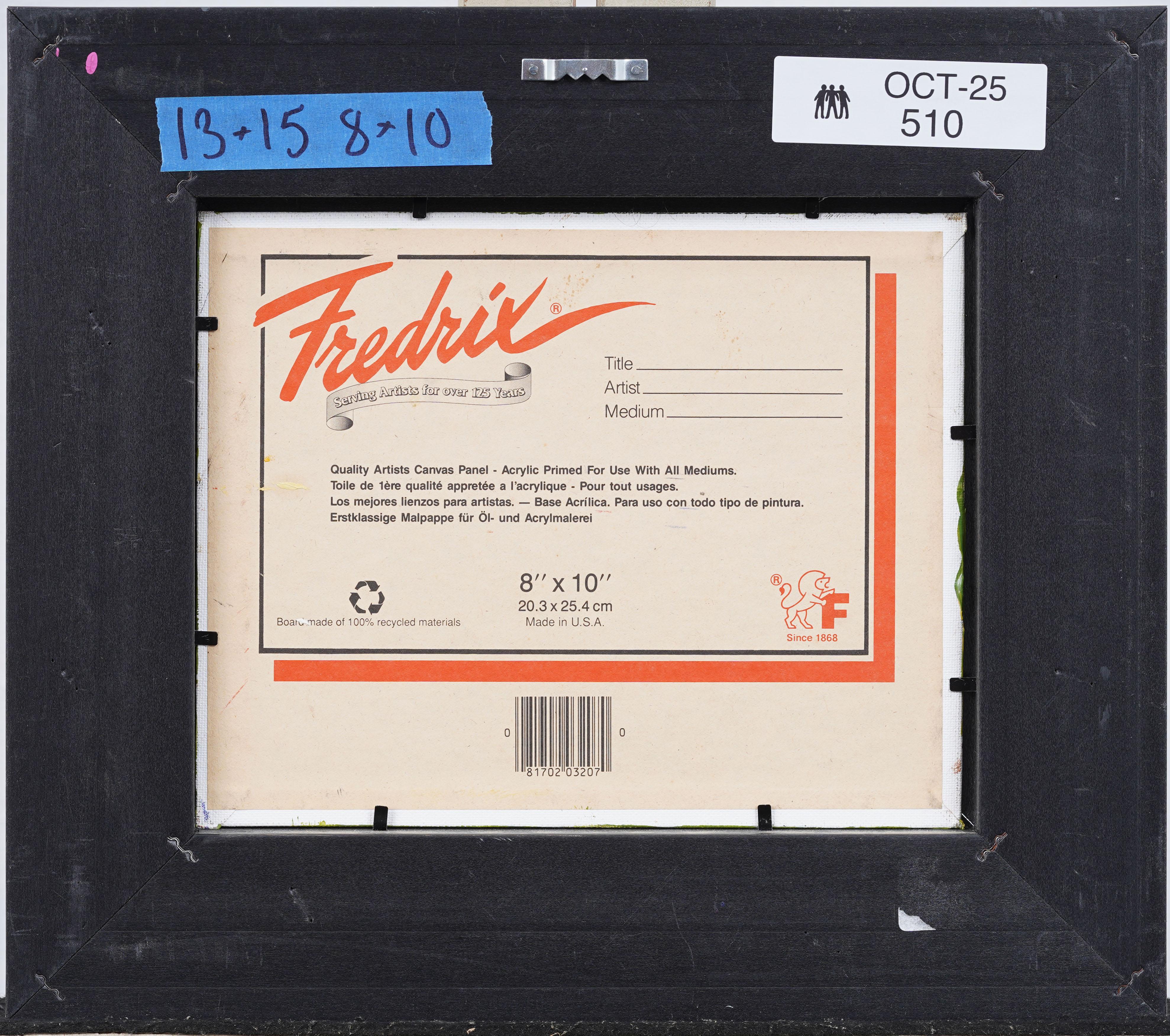 Vintage American abstrakte modernistische Ölgemälde. Öl auf Karton. Gerahmt. Messen: 13 von 15 Zoll insgesamt und 8 von 10 Malerei allein.  In ausgezeichnetem Originalzustand. Hübsch gerahmt in modernem Stuck.  Ausgezeichneter Zustand, bereit zum