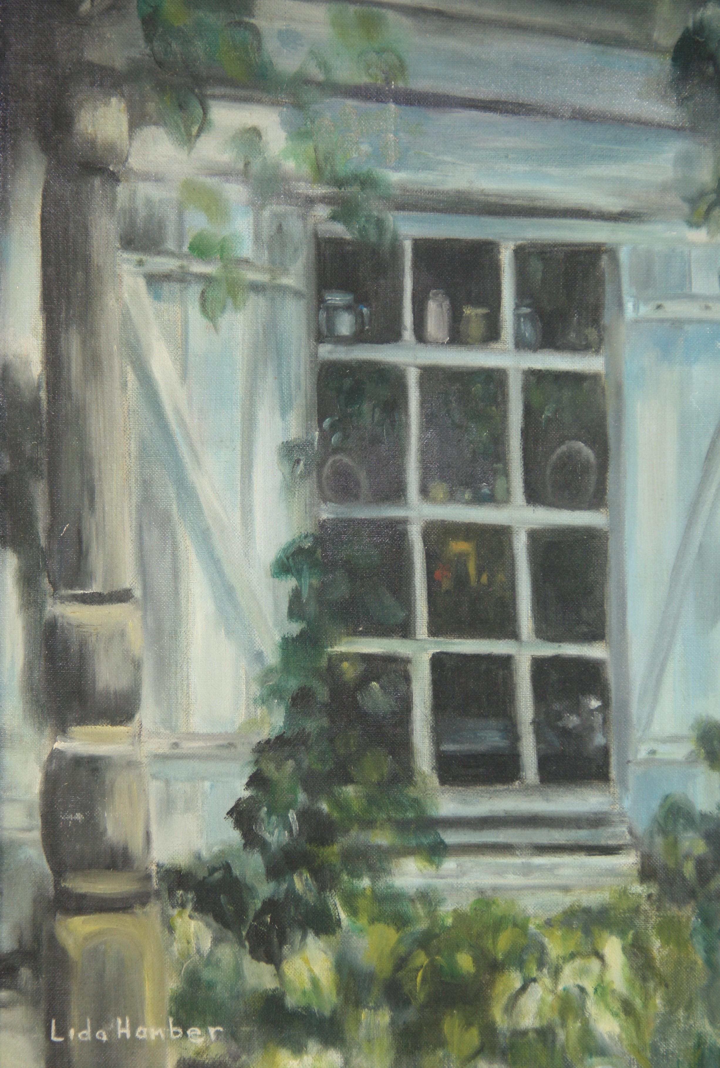 5162 Vintage By  dipinto ad olio incorniciato firmato Linda Haber
Dimensioni dell'immagine 17x13