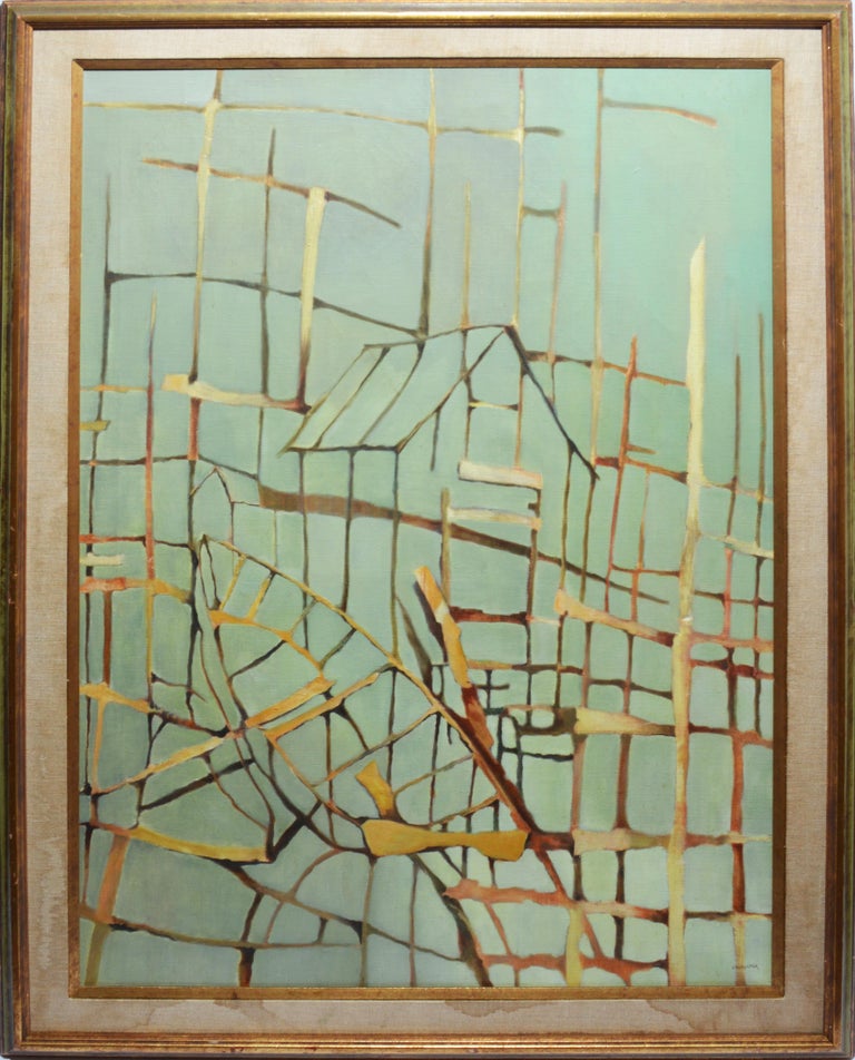 Unknown Vintage American Modernist Abstract Ladder Architectural