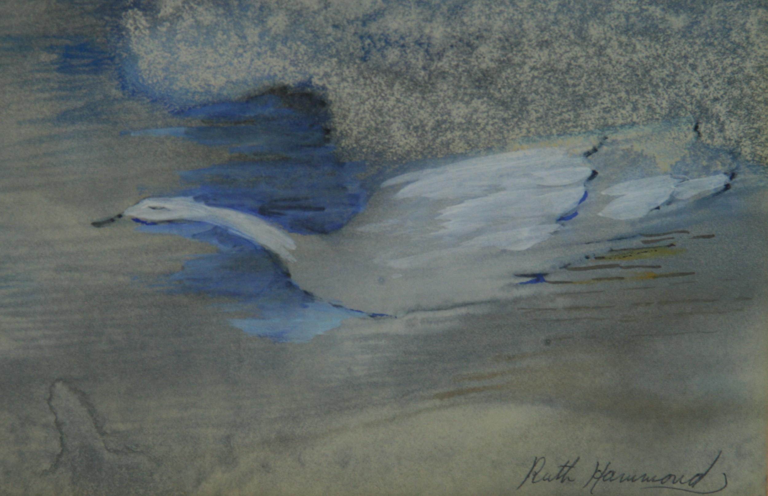 5159 Pastello a olio modernista americano d'epoca di Ruth Hammond
Incorniciato
Dimensioni dell'immagine 21,5x13