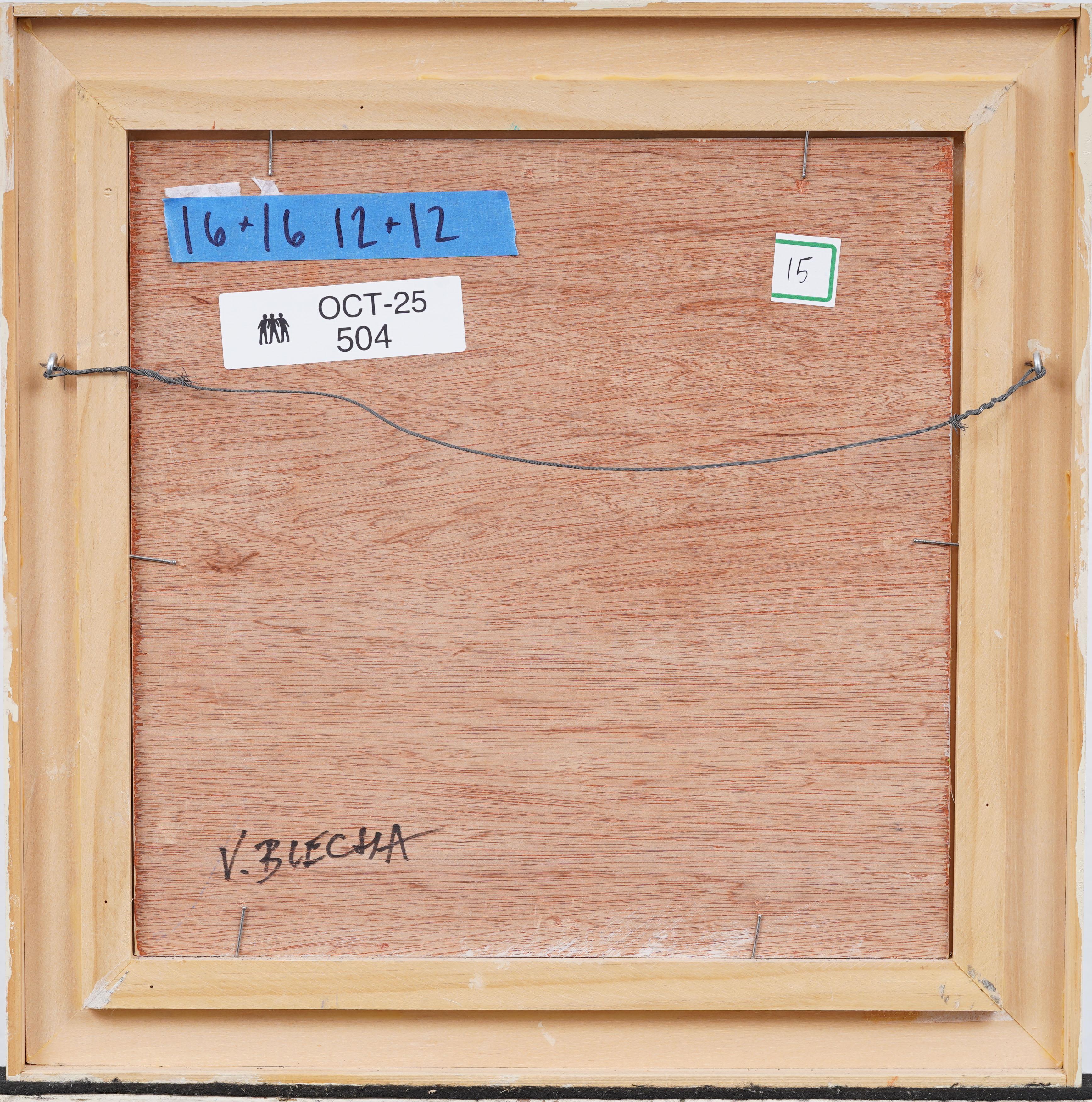 Vintage American Modernist gerahmt signiert Küche Stillleben Fauvist Ölgemälde im Angebot 2