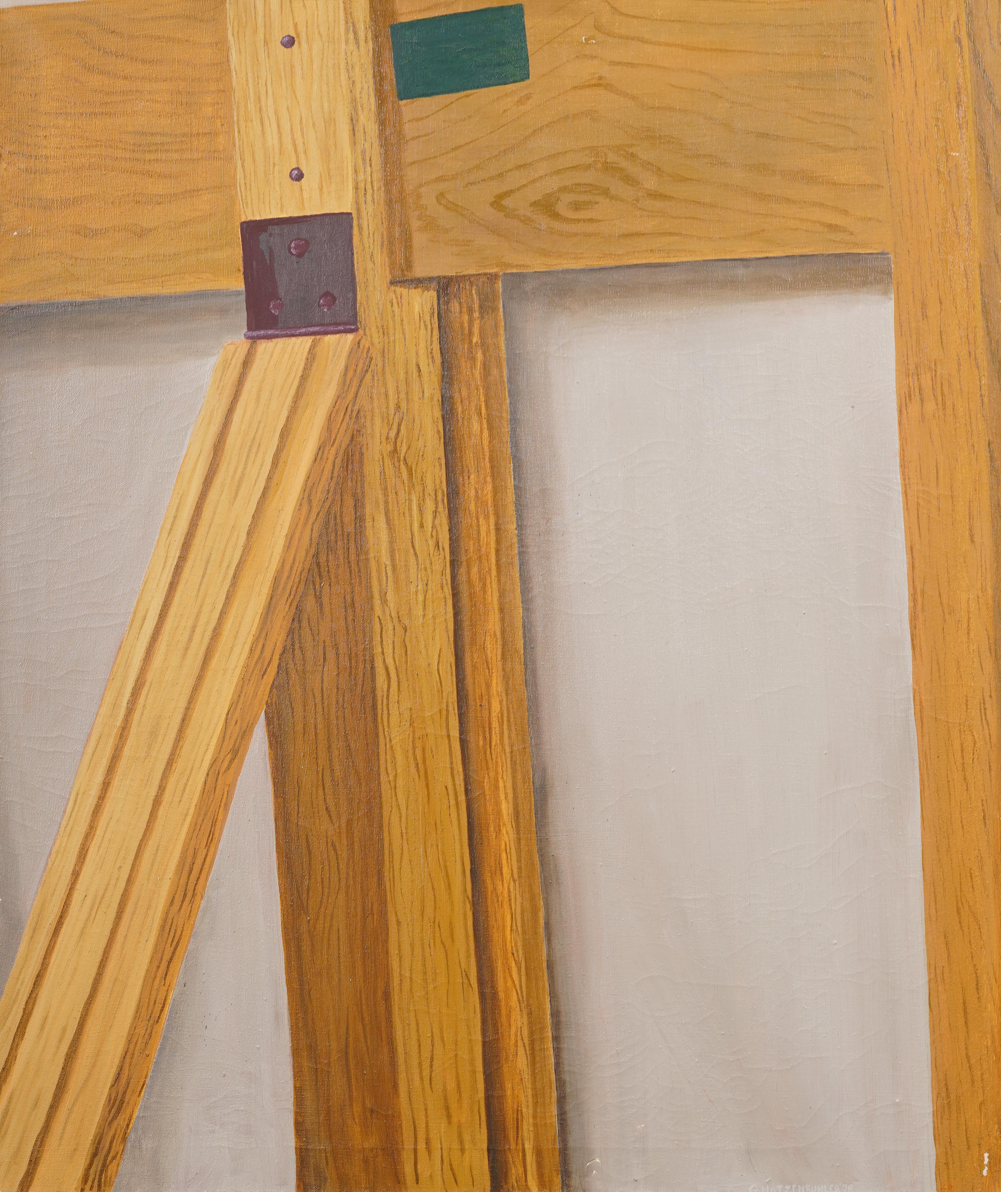 Very nicely painted American school Trompe L'oeil still life painting.  Finely executed with great detail.  Signed.  Framed.  Ready to hang!