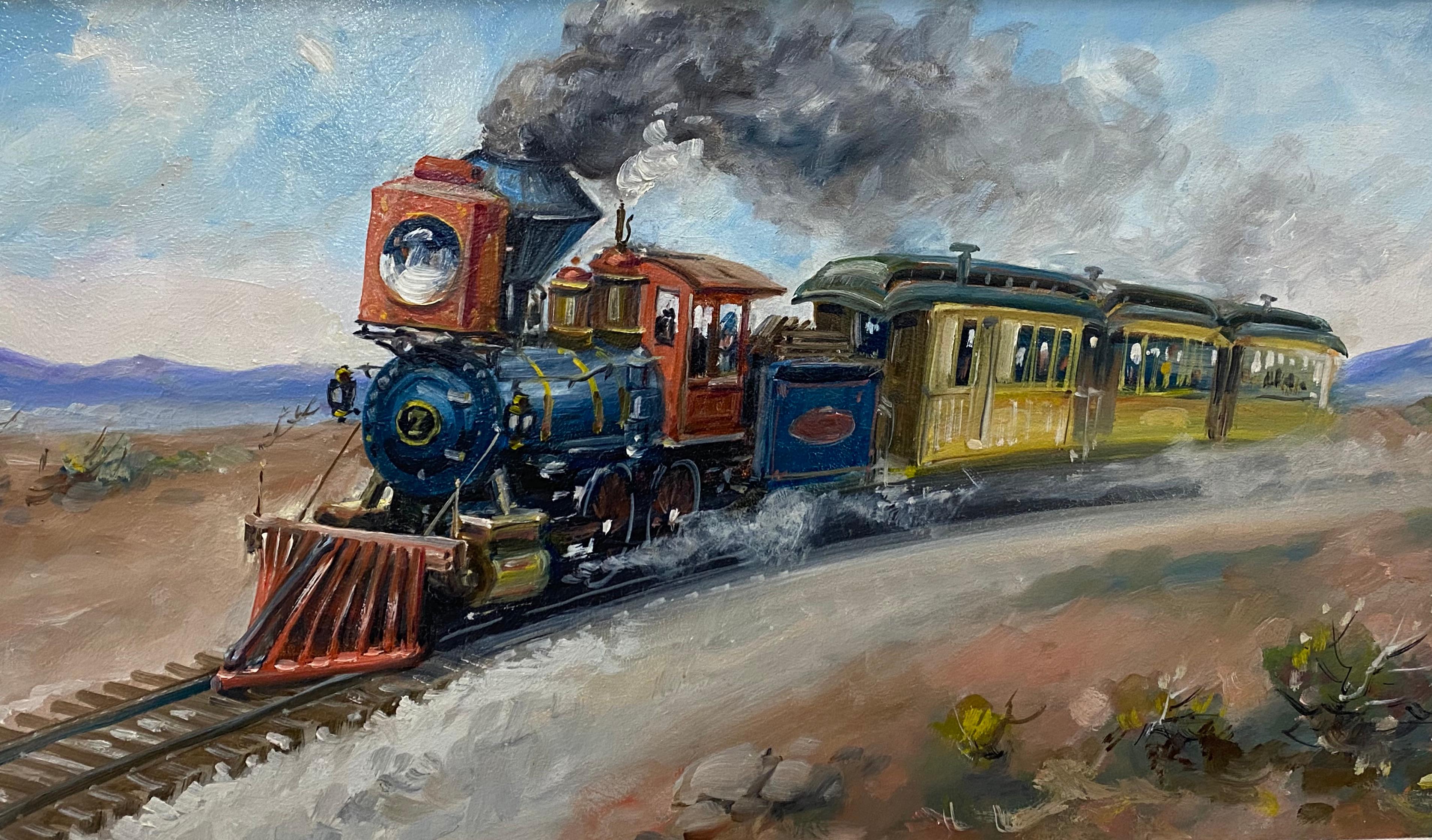 c carson oil painting