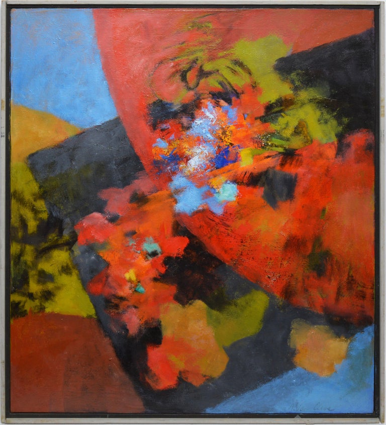 Unknown Vintage Mid Century Modern New York School Abstract