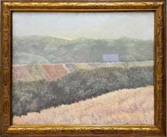 Vintage Oil Painting "Barn in the Distance" C.1970s
