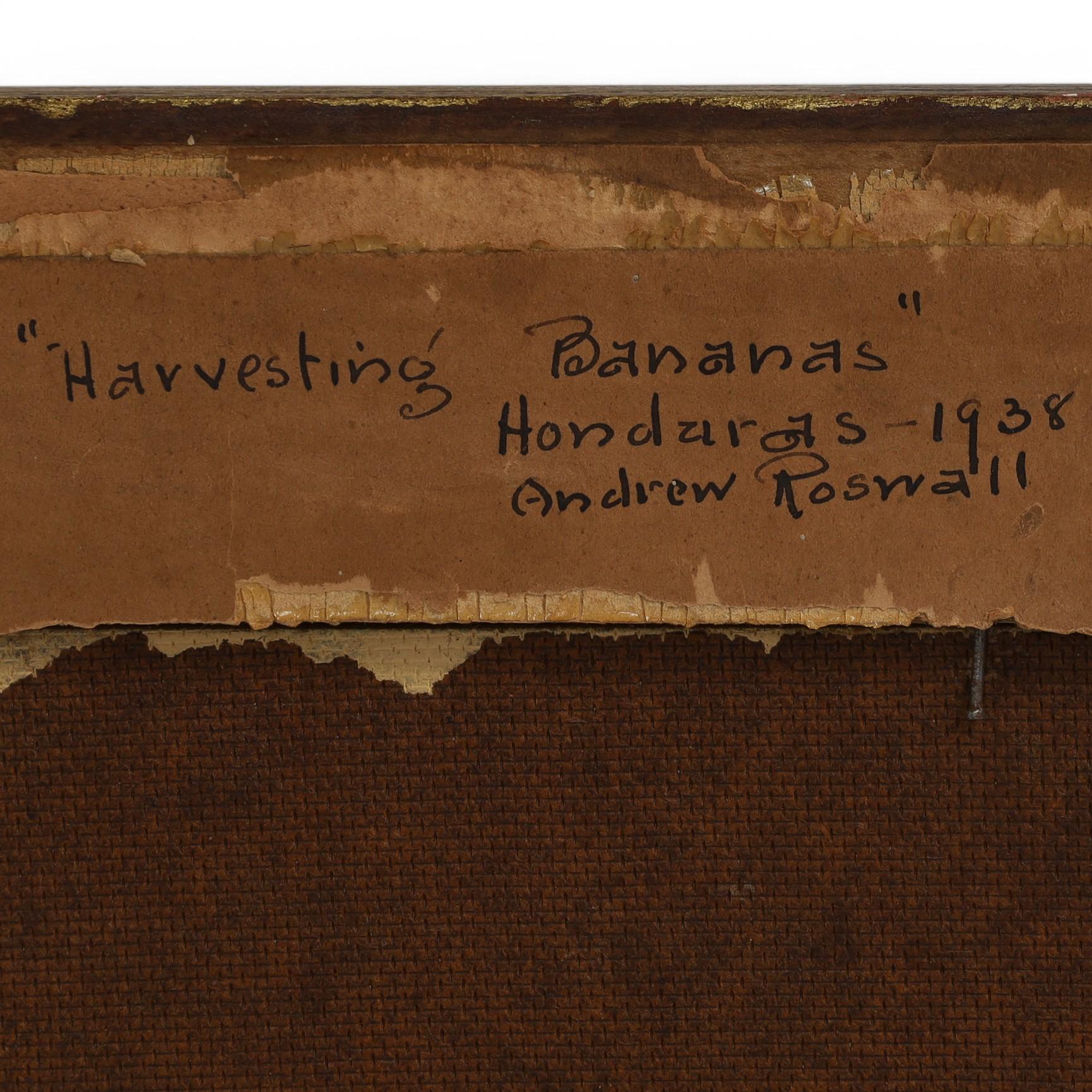 Vintage Painting on Board Titled 