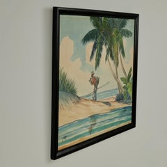 Vintage Tropical Watercolor