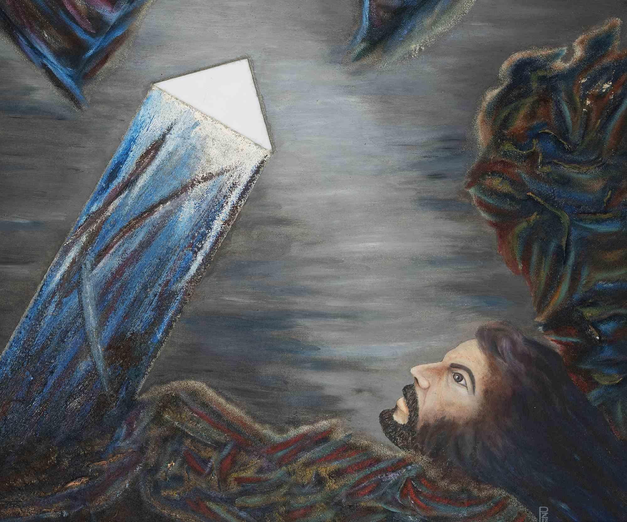 Visiones - Técnica mixta - 1987 - Painting de Unknown