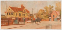 Vivian Bewick (1912-1999) - Mid 20th Century Oil, The Train Station