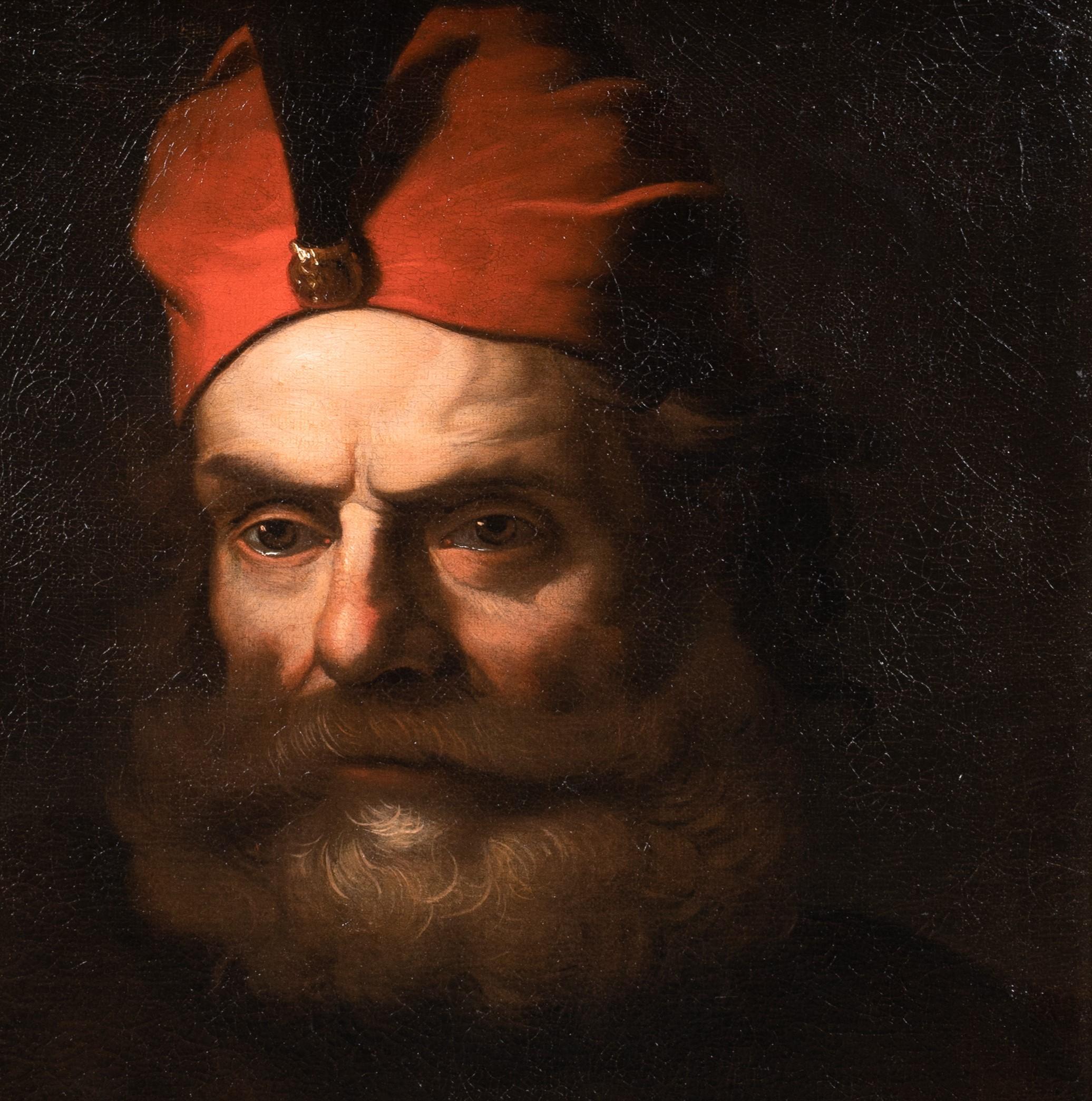 Vizier Kara Mustafa Pasha (1634-1689), 17th Century  School of Nunzio ROSSI  - Brown Portrait Painting by Unknown