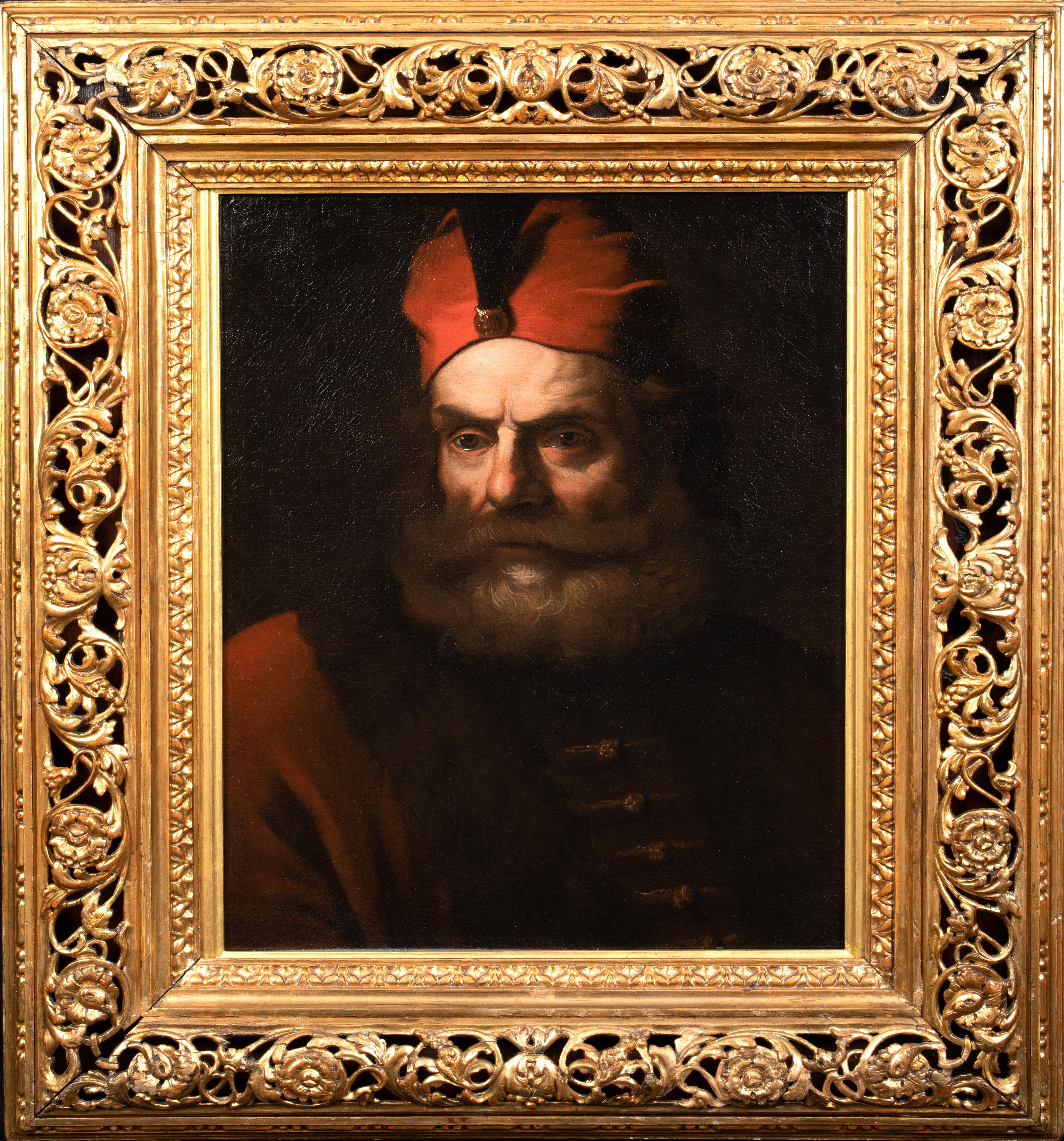 Unknown Portrait Painting - Vizier Kara Mustafa Pasha (1634-1689), 17th Century  School of Nunzio ROSSI 