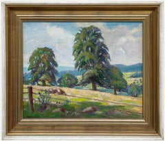 W. Grobhaus - Gerahmtes Öl aus der Mitte des 20. Jahrhunderts, The Height of Summer