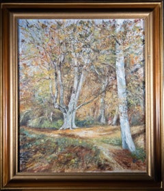 W. Payne - Signed & Framed Mid 20th Century Oil, Burnham Beeches