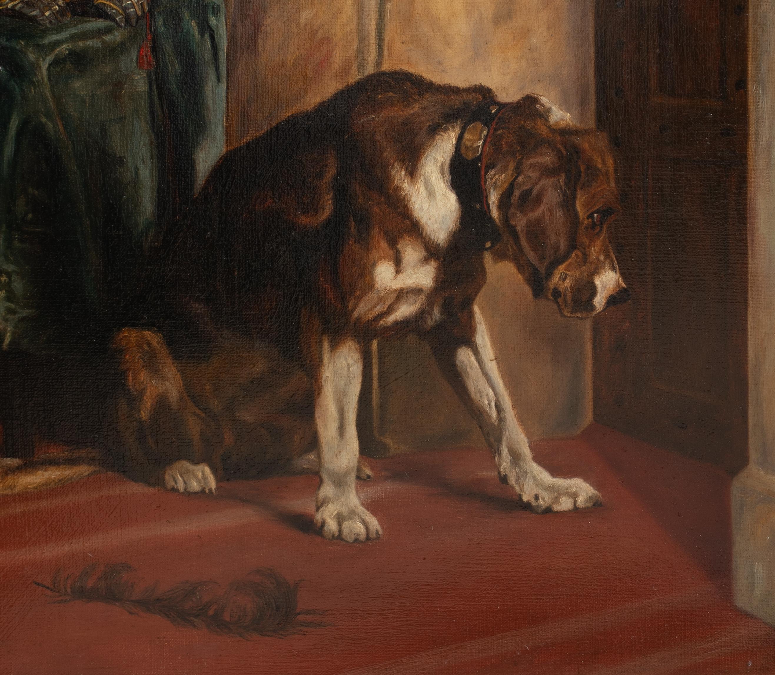 Esperando al maestro, siglo XIX  After Edwin Henry Landseer (1802-1873) 1