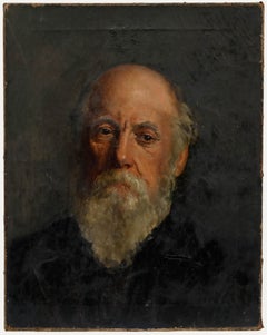 Walter Savage Cooper (1861-1943) - Olio dei primi del Novecento, Il Vecchio