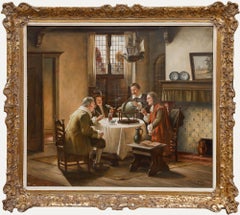 Walther Purschke (1924-2011) - Olio del XX secolo, mercanti olandesi