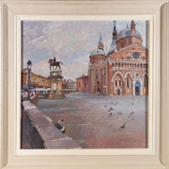 Warren Storey RWA (1924-2008)  - 1992 Oil, St Antonio, Padua
