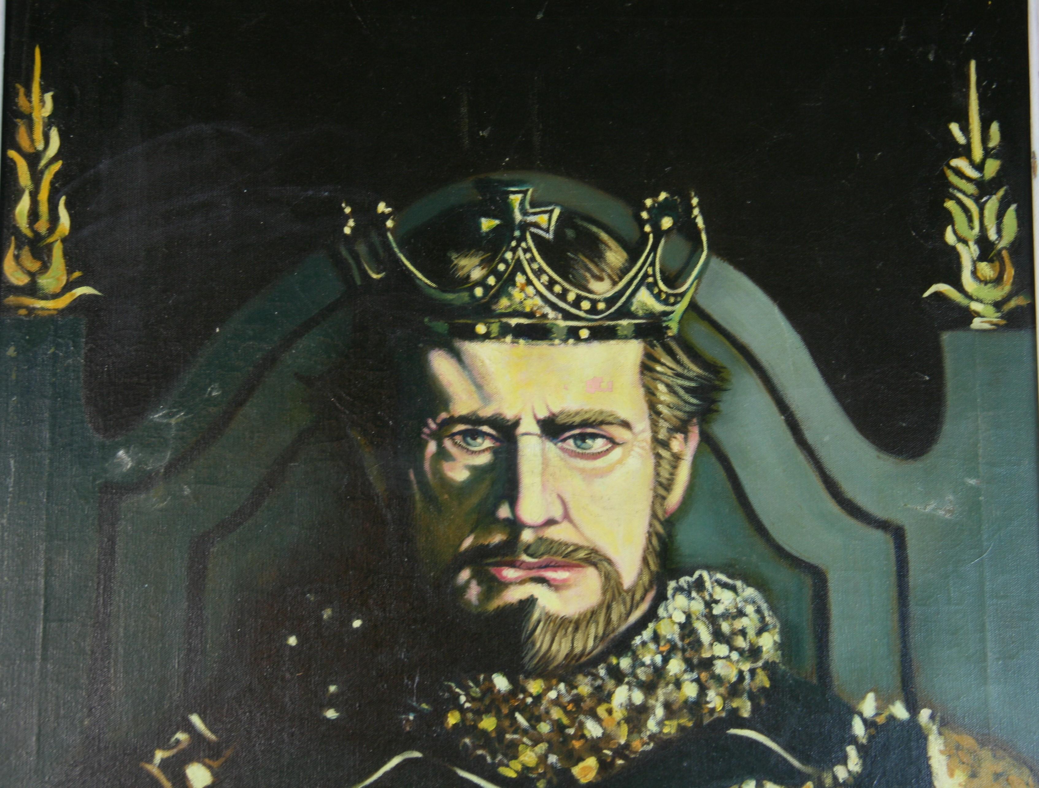 Warrior King Large Portrait For Sale 1