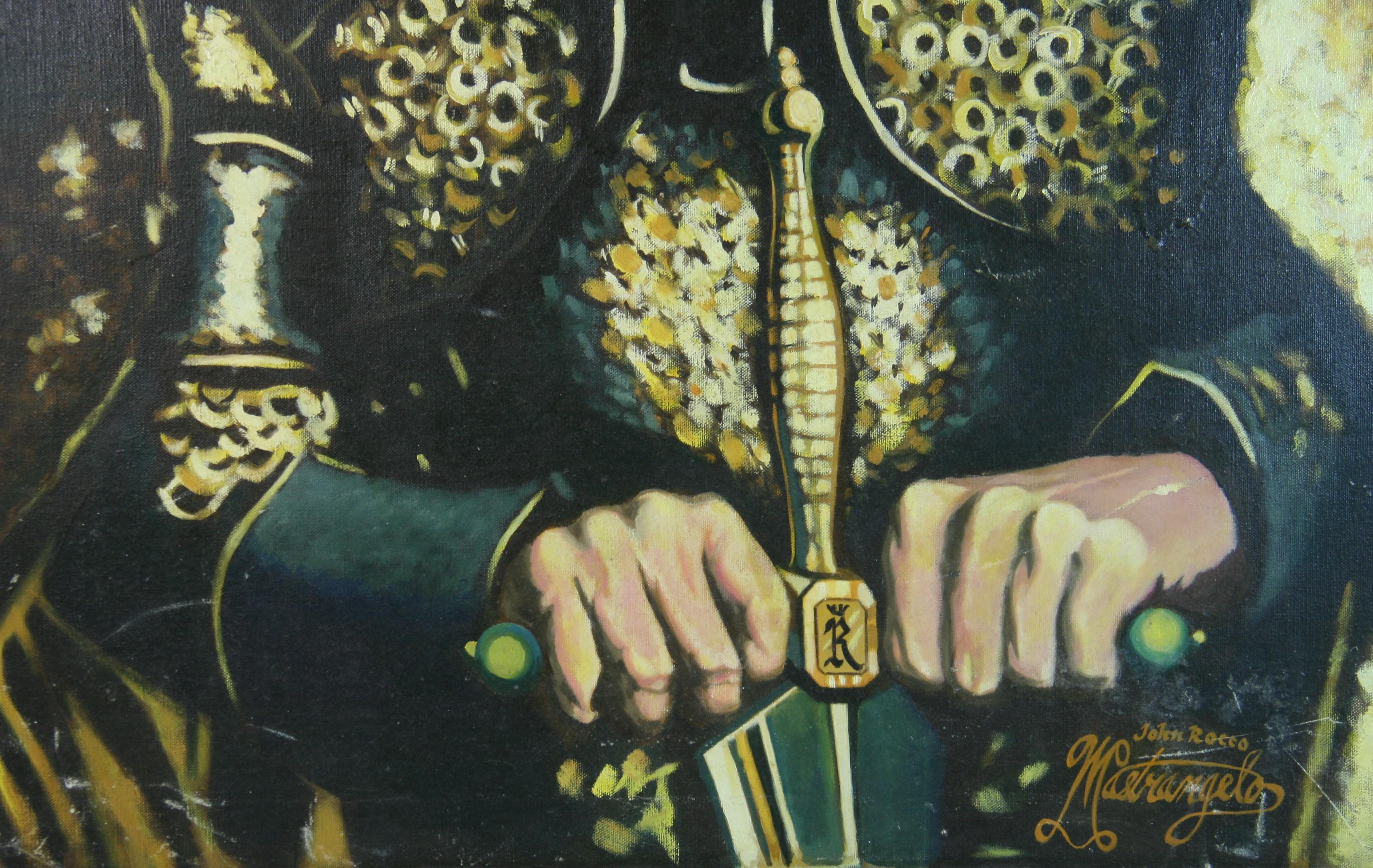 Warrior King Large Portrait For Sale 3