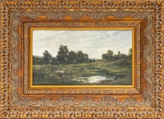 Washerwomen in Landscape Washerwomen in Landscape