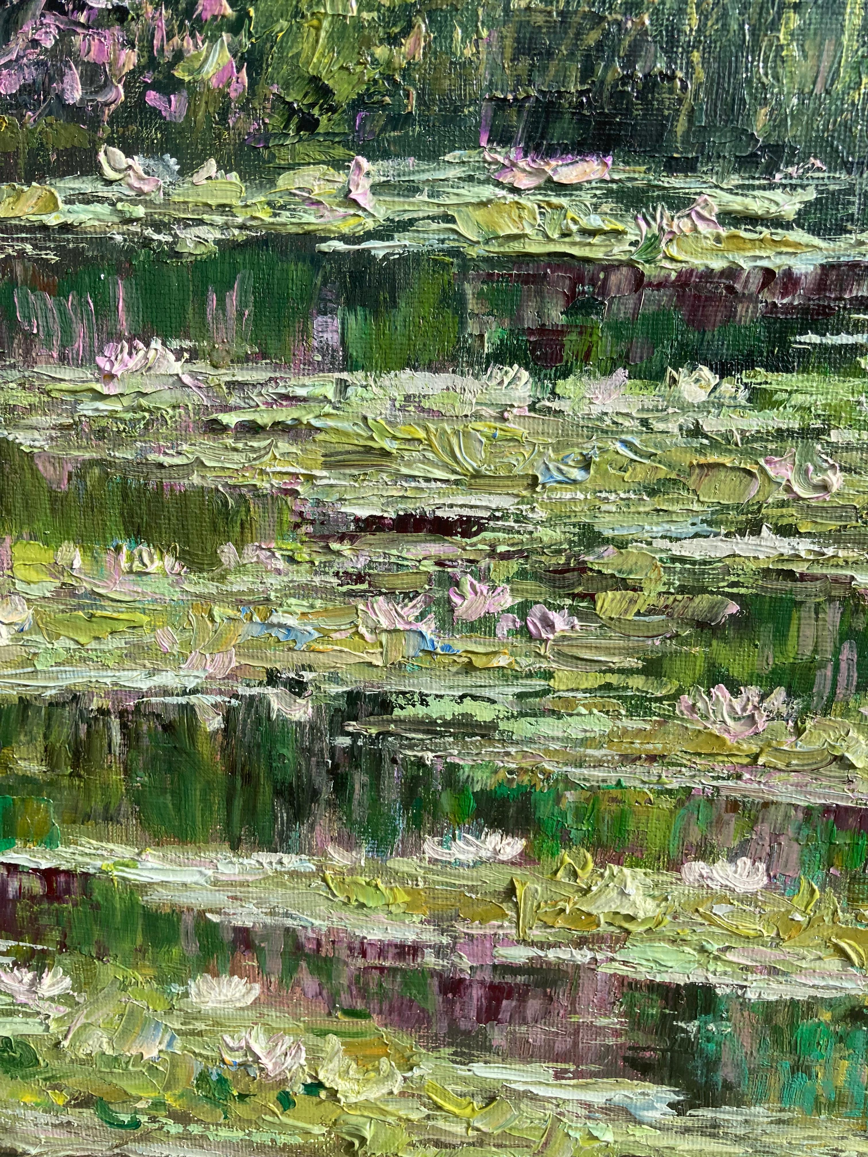Water Lilies - Painting by Unknown