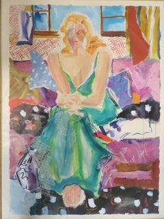 Watercolor Woman Portrait