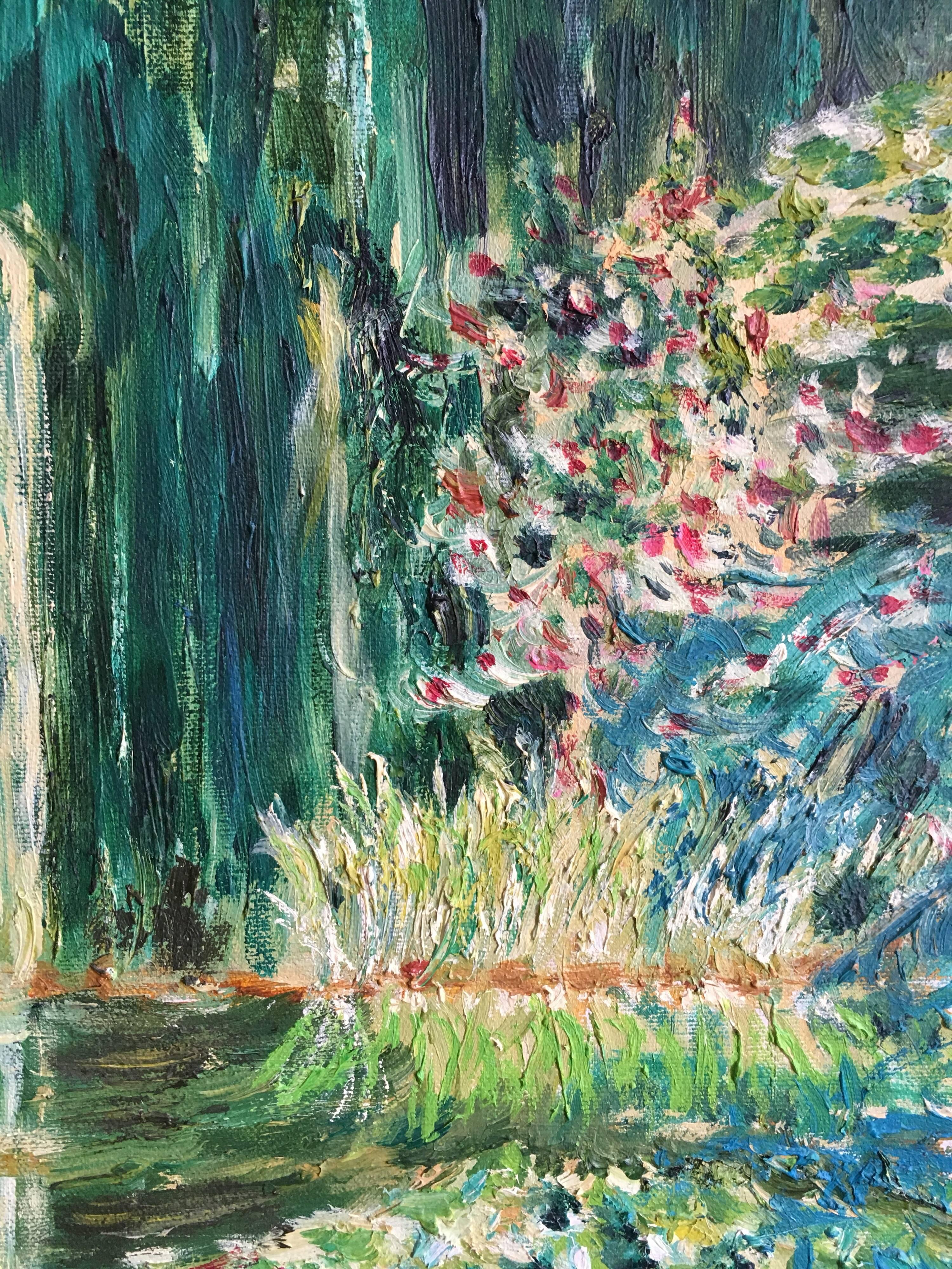impressionist pond