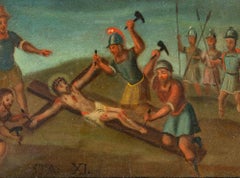 Way of the Cross - XI - Oil Painting - 17th Century