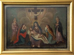 Way of the Cross - XIII - Original Oil Painting - 17th Century