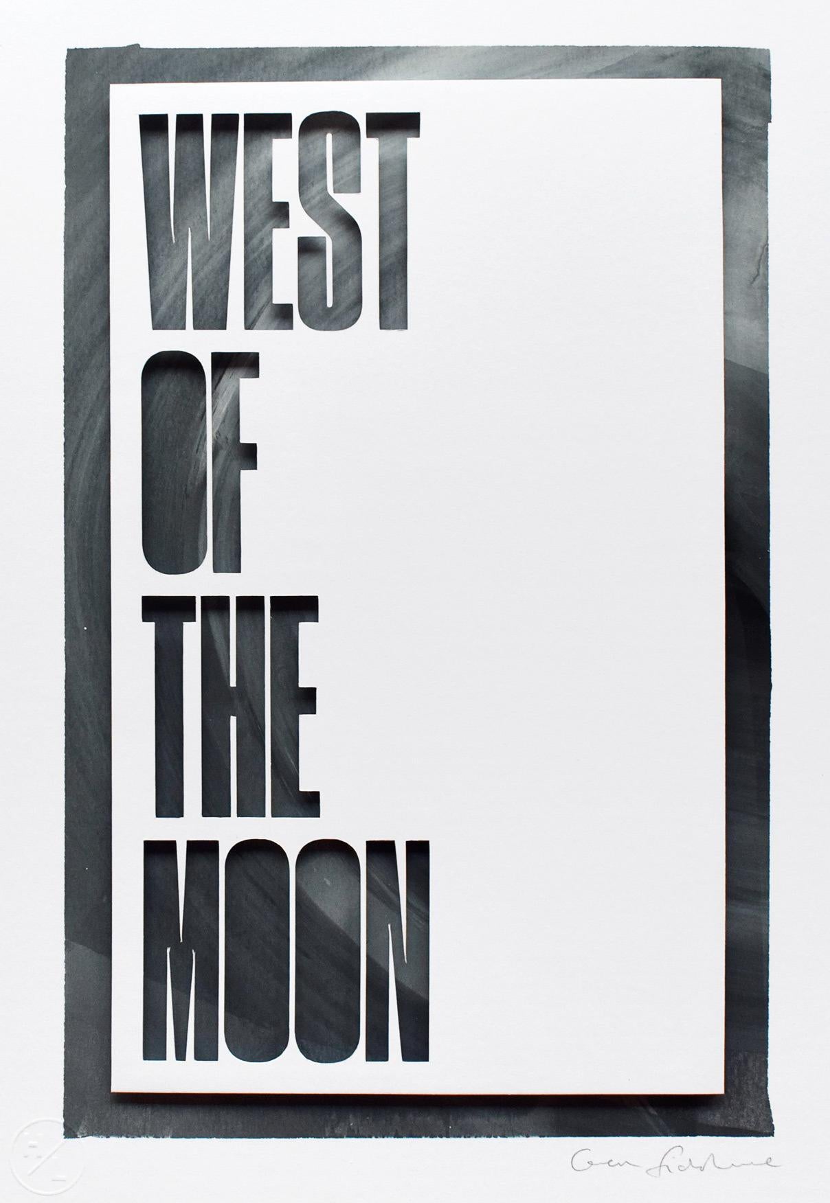 West Of The Moon von Owen Gildersleeve – Painting von Unknown