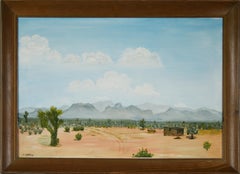 West Texas Desert - Original Oil On Canvas
