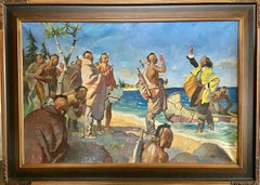 Western Native American Scene