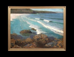 Whitesand Bay, Cornwall, 19th Century Archibald James Stuart WORTLEY (1849-1905)