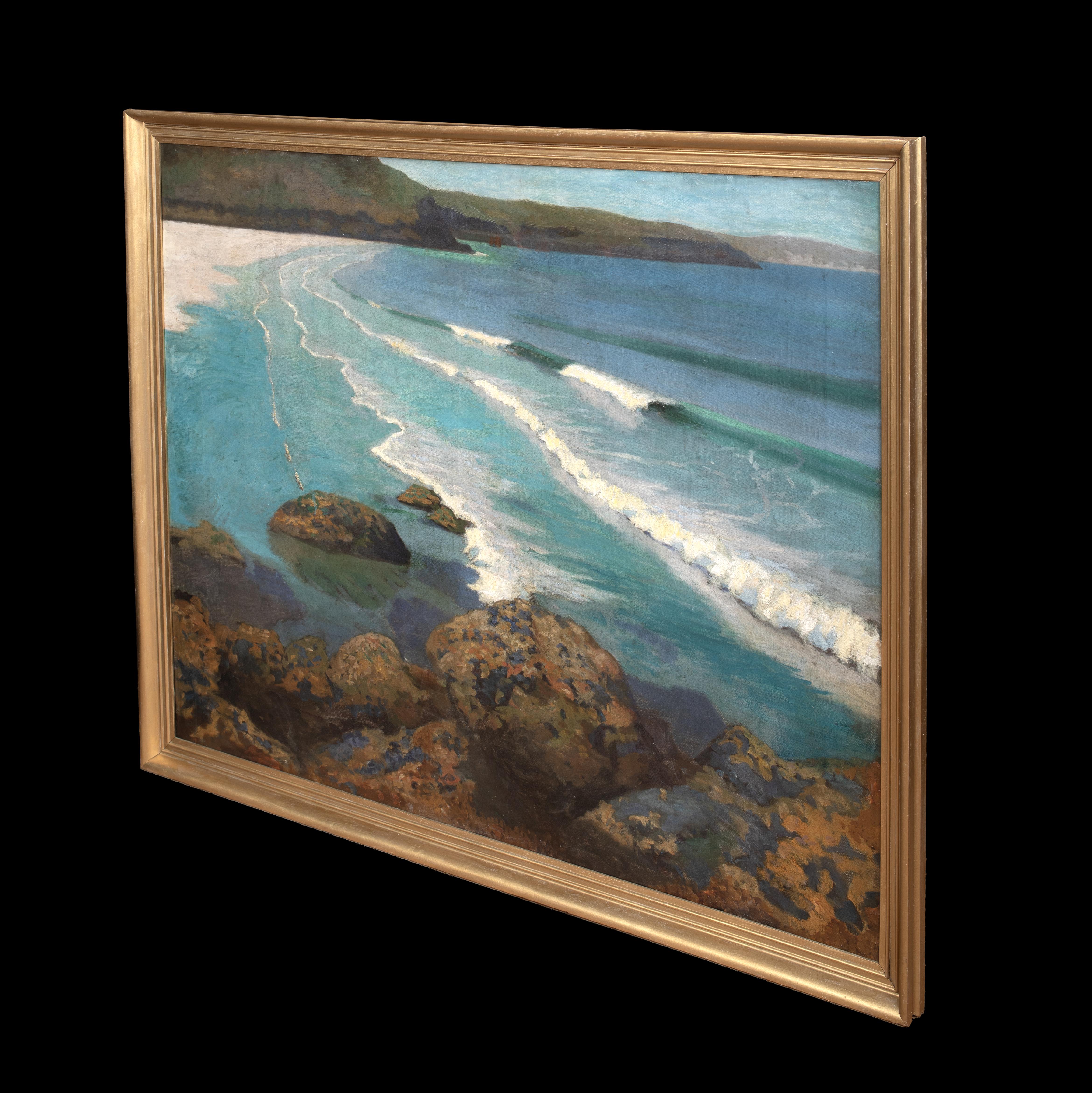 Whitesand Bay, Cornwall, 19. Jahrhundert Archibald James Stuart WORTLEY (1849-1905) im Angebot 4