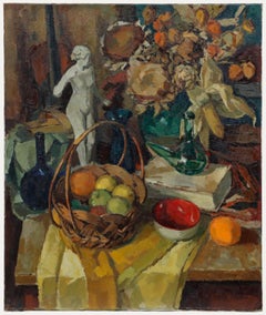 Wil van Dinther (1917-1997) - Mid 20th Century Oil, A Bountiful Table