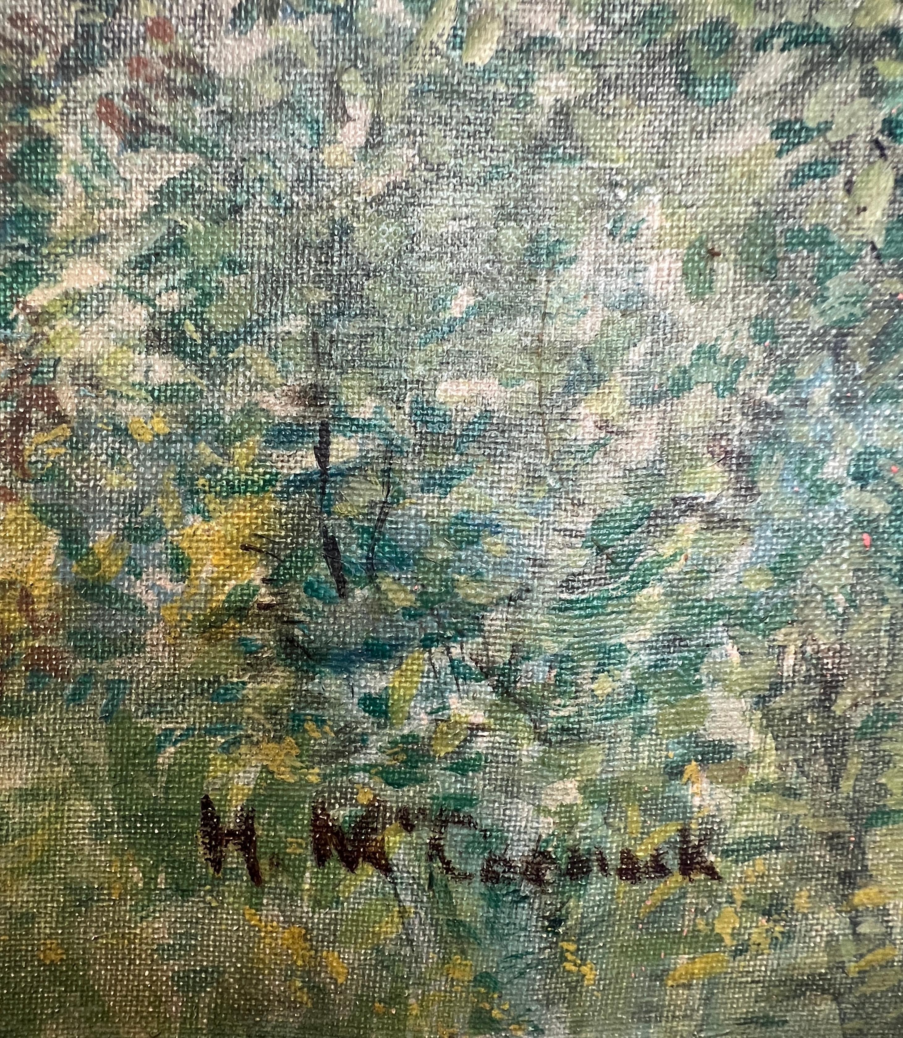 Wilder Teich (Grau), Landscape Painting, von Unknown