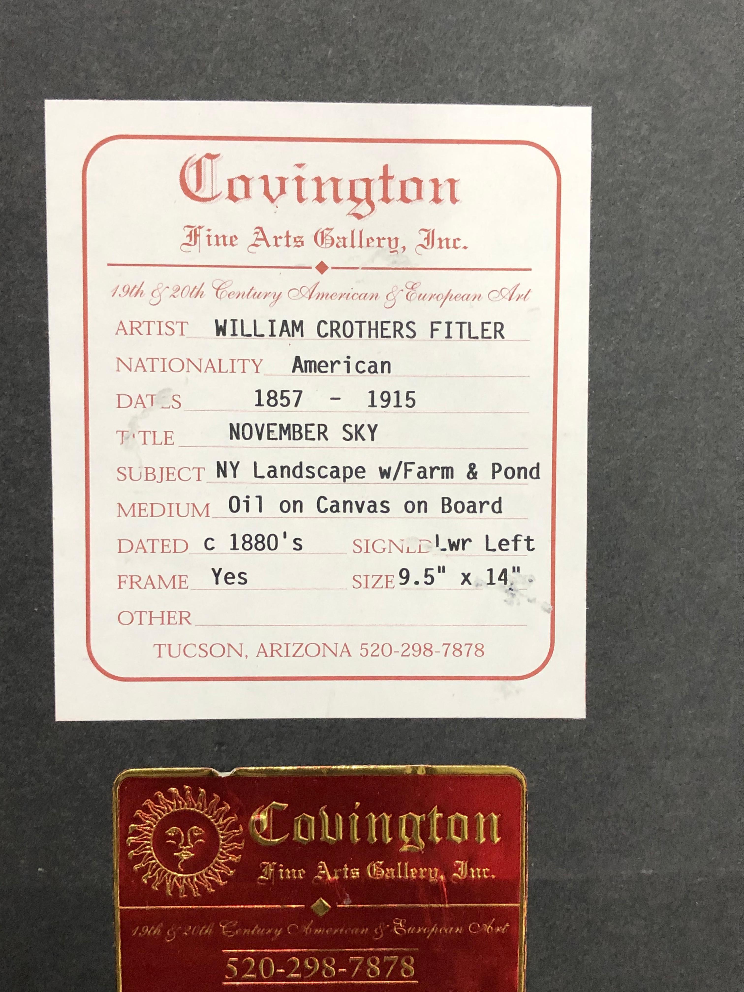 William Crothers Fitler New Yorker Bauernhof im Angebot 2