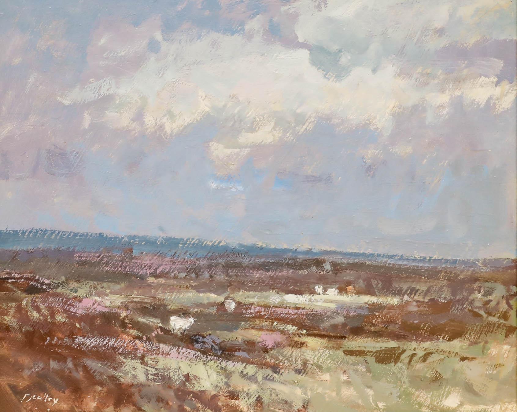 William Dealtry (1915-2007) - 20. Jahrhundert Öl, North York Moors – Painting von Unknown