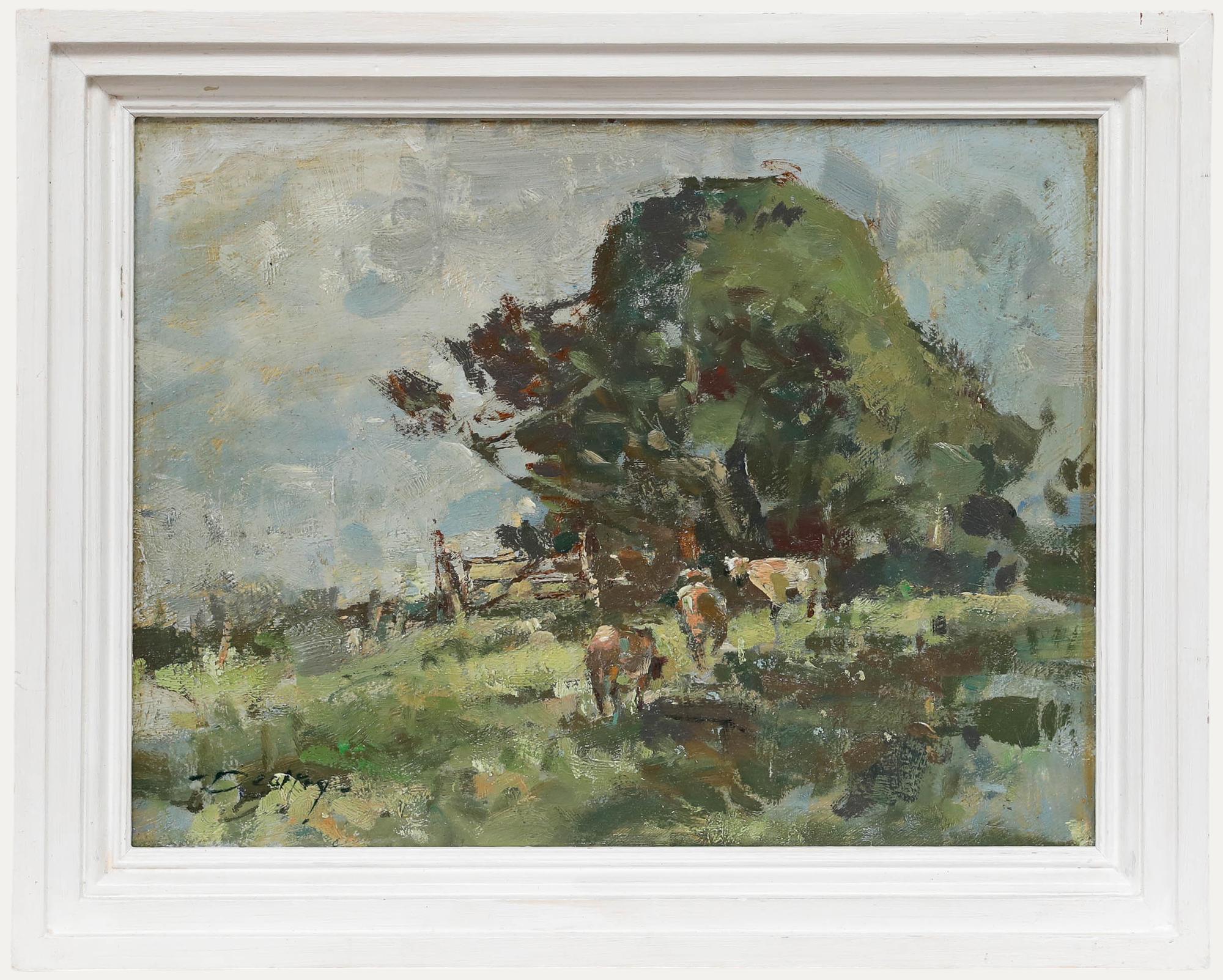 Unknown Landscape Painting - William Dealtry (1915-2007) - Framed 20th Century Oil, Summer Landscape