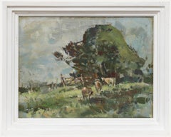 William Dealtry (1915-2007) - Framed 20th Century Oil, Summer Landscape