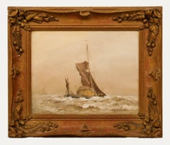 William Francis Burton (1907-1995) - 20th Century Oil, A Grey Day