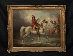 William III Of Orange (1650-1702) At the Battle Of The Boyne (1690),